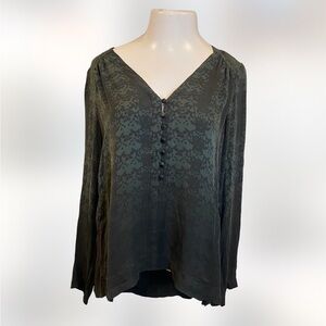 ALC Ayer’s snake skin Silk Blouse